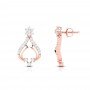 Jacee Drop Diamond Earrings