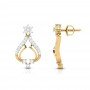 Jacee Drop Diamond Earrings