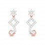 Ronan Drop Diamond Earrings