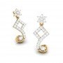 Ronan Drop Diamond Earrings