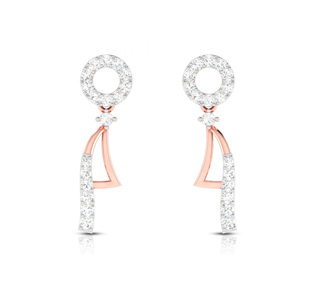 Admara Drop Diamond Earrings