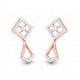 Delicate Drop Diamond Earrings