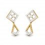 Delicate Drop Diamond Earrings