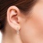 Begonia Drop Diamond Earrings