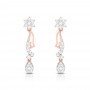 Lila Drop Diamond Earrings