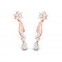 Lila Drop Diamond Earrings