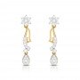 Lila Drop Diamond Earrings