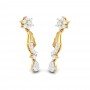 Lila Drop Diamond Earrings