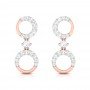 Pleasing Drop Diamond Earrings