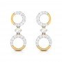 Pleasing Drop Diamond Earrings