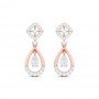 Imperial Drop Diamond Earrings