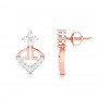 Lara Drop Diamond Earrings