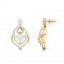 Avey Drop Diamond Earrings