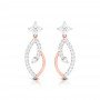 Entena Drop Diamond Earrings