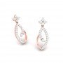 Entena Drop Diamond Earrings