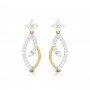 Entena Drop Diamond Earrings