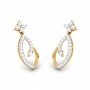 Entena Drop Diamond Earrings