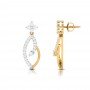 Entena Drop Diamond Earrings