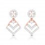 Cosmos Drop Diamond Earrings