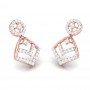 Cosmos Drop Diamond Earrings