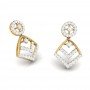 Cosmos Drop Diamond Earrings