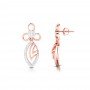 Akira Drop Diamond Earrings