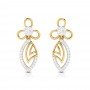 Akira Drop Diamond Earrings