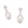 Paragon Drop Diamond Earrings