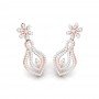 Paragon Drop Diamond Earrings