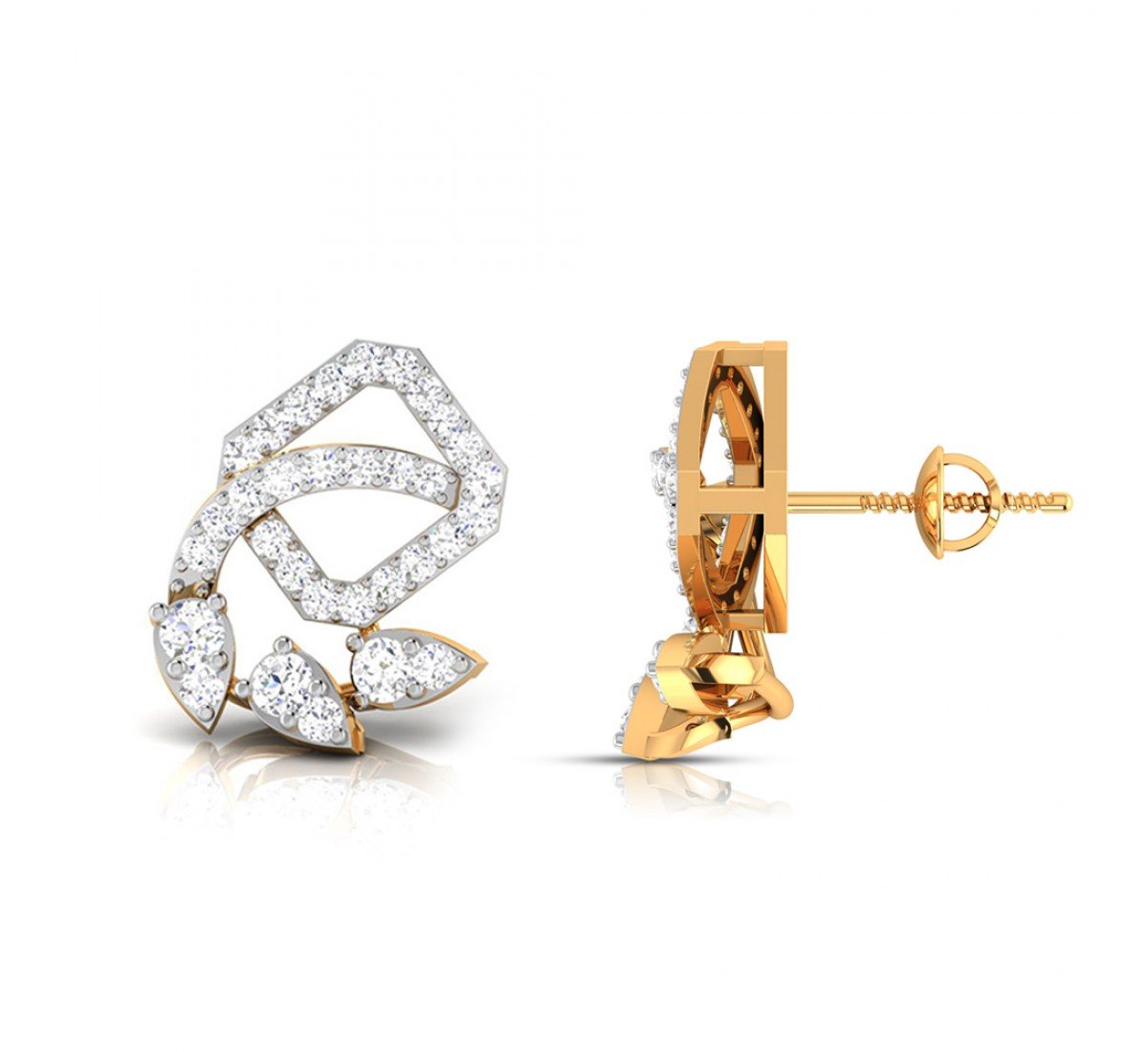 Rays Diamond Earrings