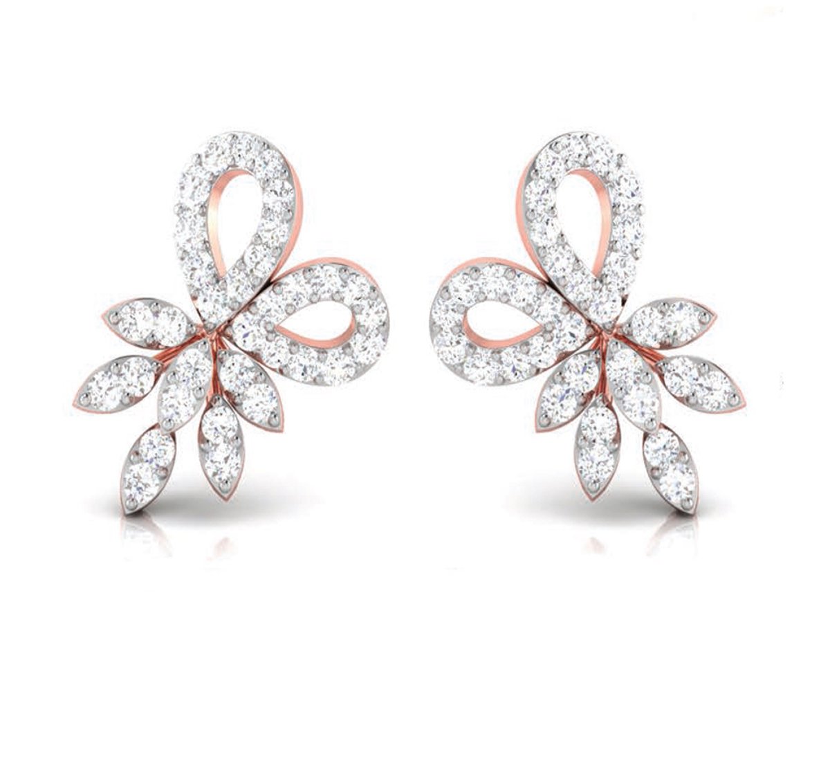 Erin Dame Diamond Earrings