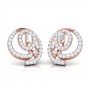 Koena Twist Diamond Earrings