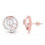 Koena Twist Diamond Earrings