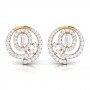 Koena Twist Diamond Earrings