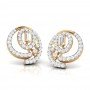 Koena Twist Diamond Earrings