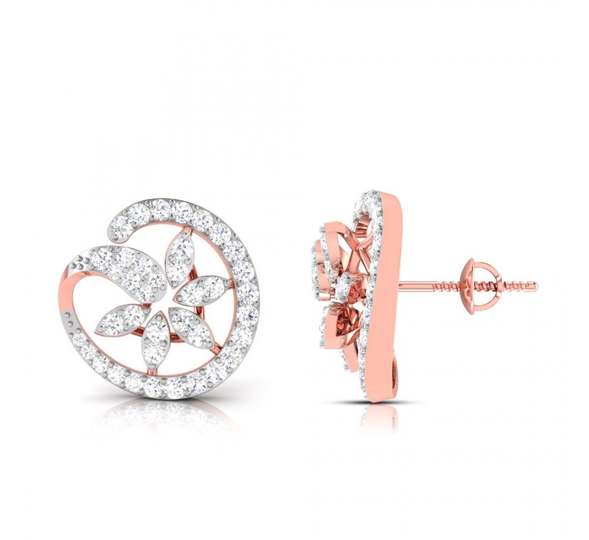 Array Diamond Earrings