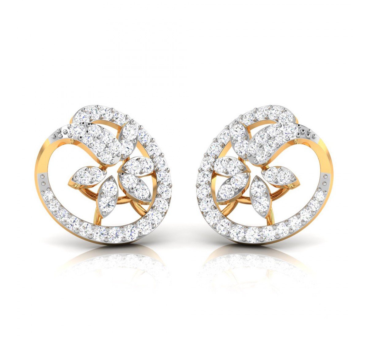 Array Diamond Earrings