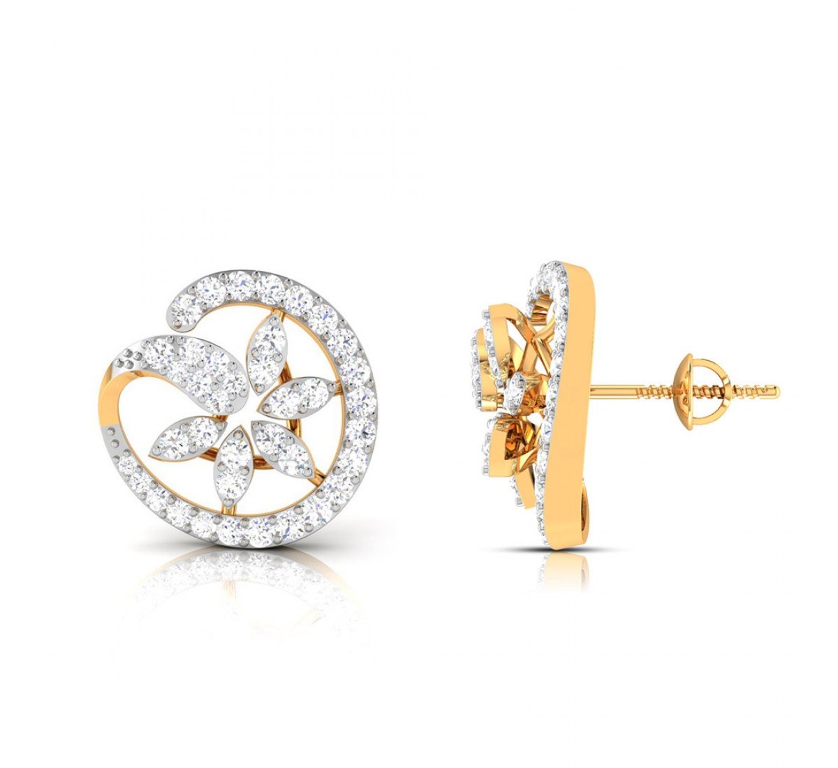 Array Diamond Earrings