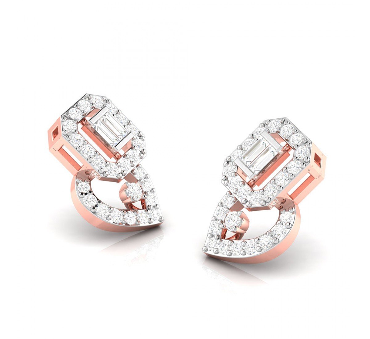 Exquisite Diamond Earrings