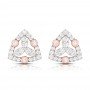 Swerve Twist Diamond Earrings