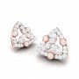 Swerve Twist Diamond Earrings