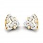 Swerve Twist Diamond Earrings