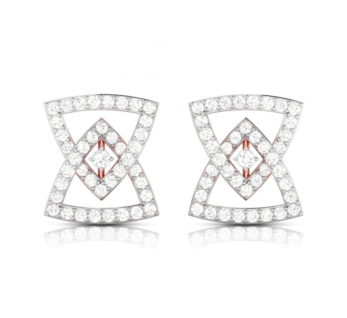 Wired Cirilla Diamond Earrings