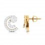 Dorian Stud Diamond Earrings