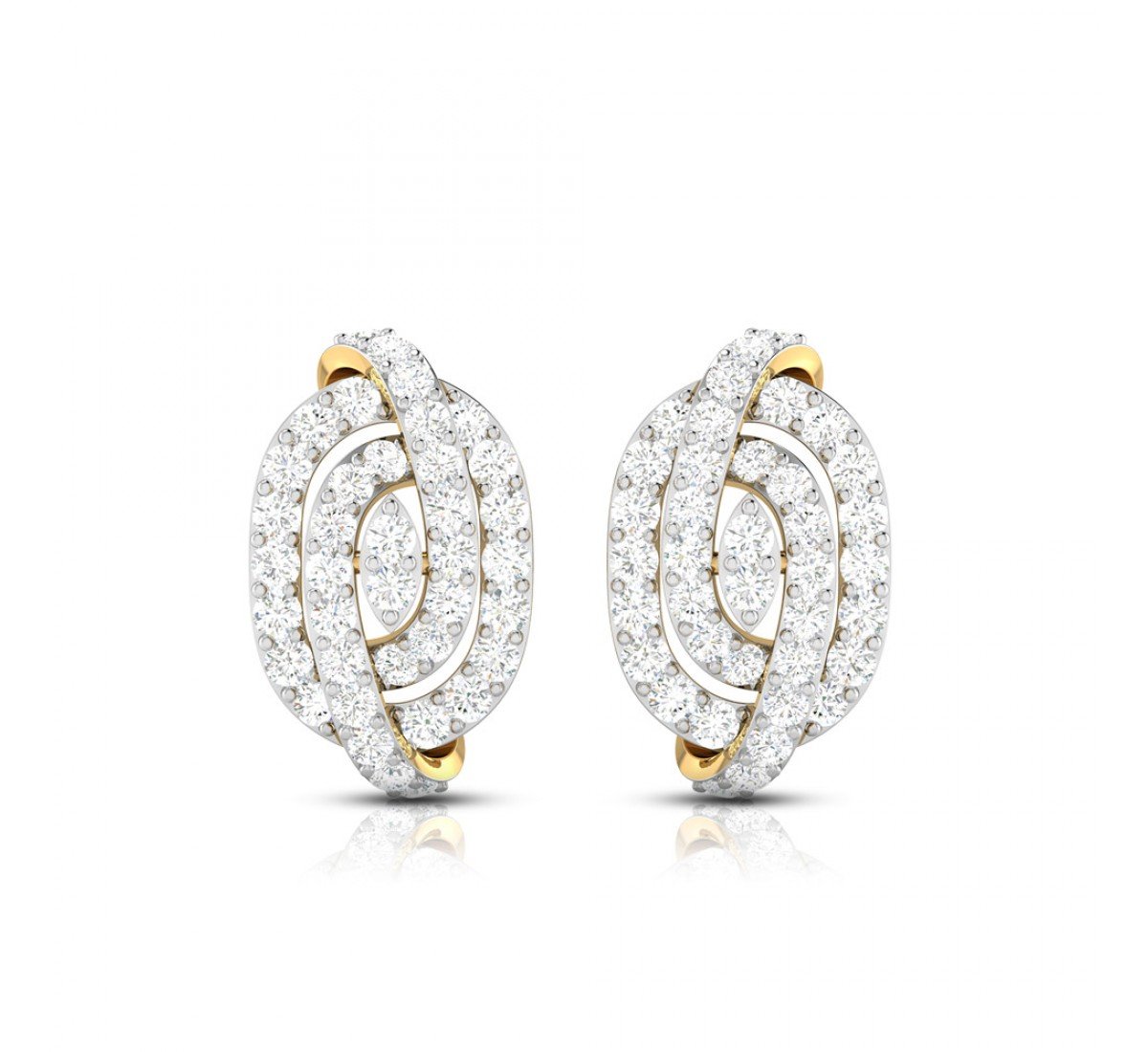 Flipkartcom  Buy Jewel villa Beautiful diamond earrings for girls and  womens Diamond Crystal Clipon Earring Online at Best Prices in India