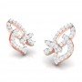 Meria Twist Diamond Stud