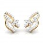 Meria Twist Diamond Stud