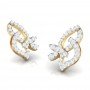 Meria Twist Diamond Stud