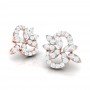 Dazzling Looped Diamond Stud