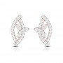 Mirage Crescent Diamond Stud